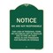 Signmission We Are Not Responsible for Loss of Personal Items or Valuables Left in Vehicles Due, G-1824-22706 A-DES-G-1824-22706 - alternate 1